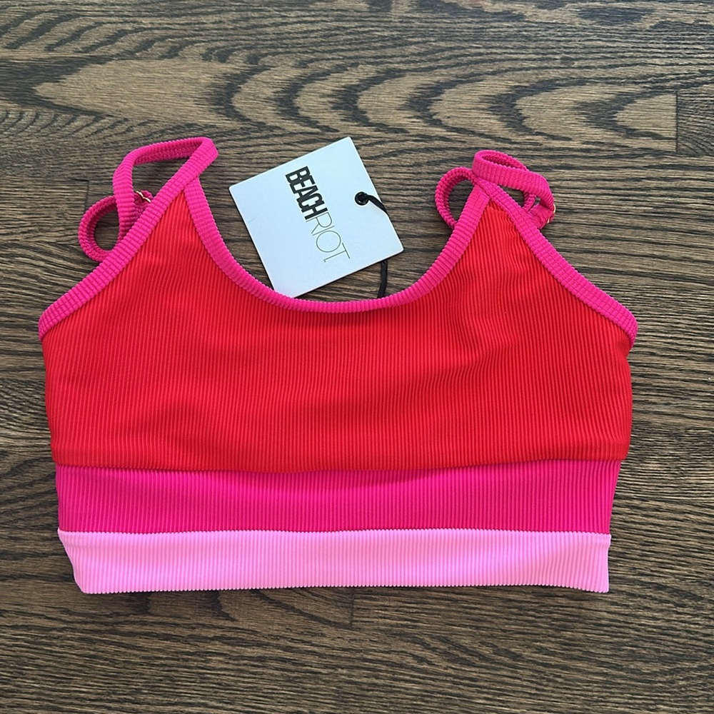 NWT Beach Riot Eva Bikini Top - Picture 6 of 9